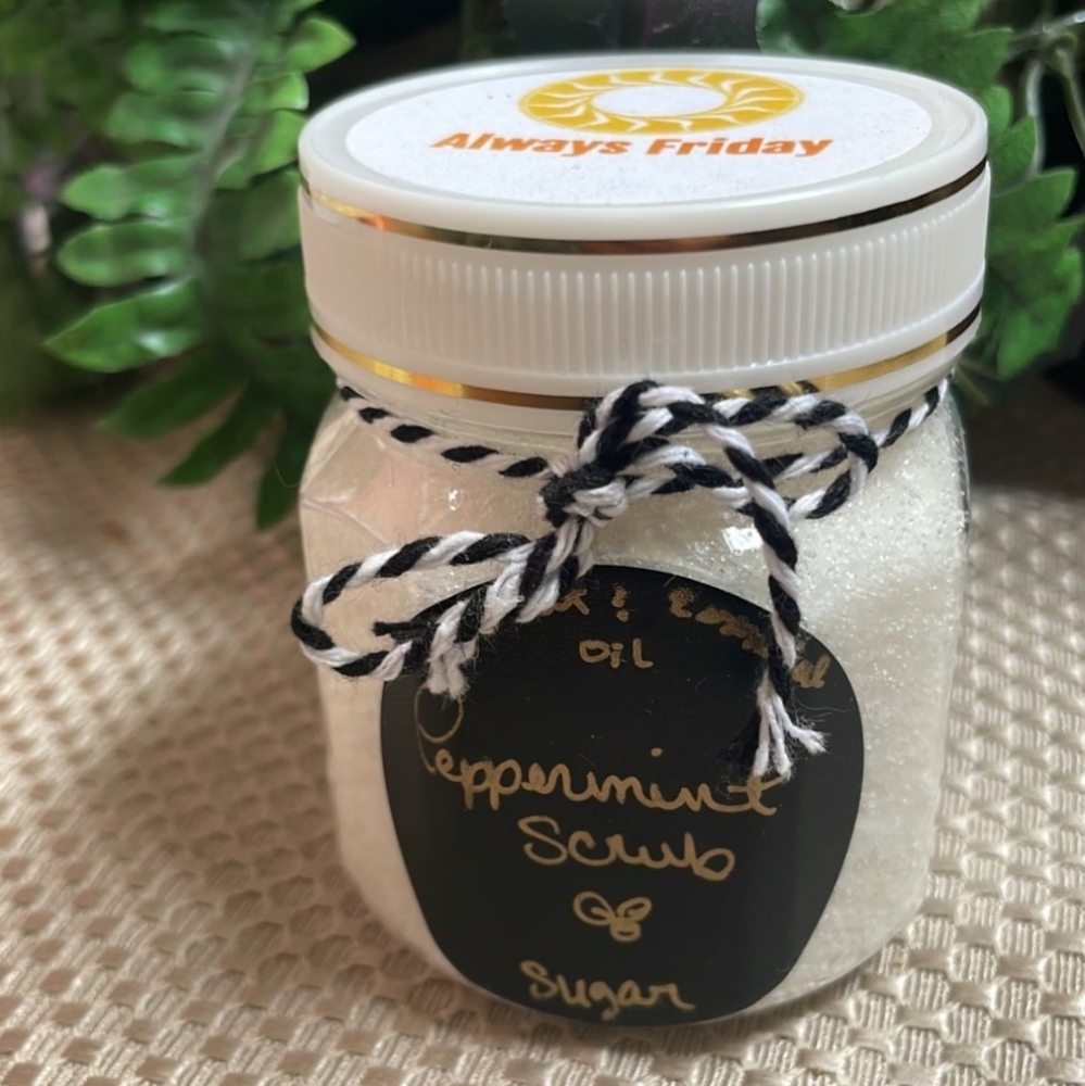 Always Friday Peppermint Sugar Scrub